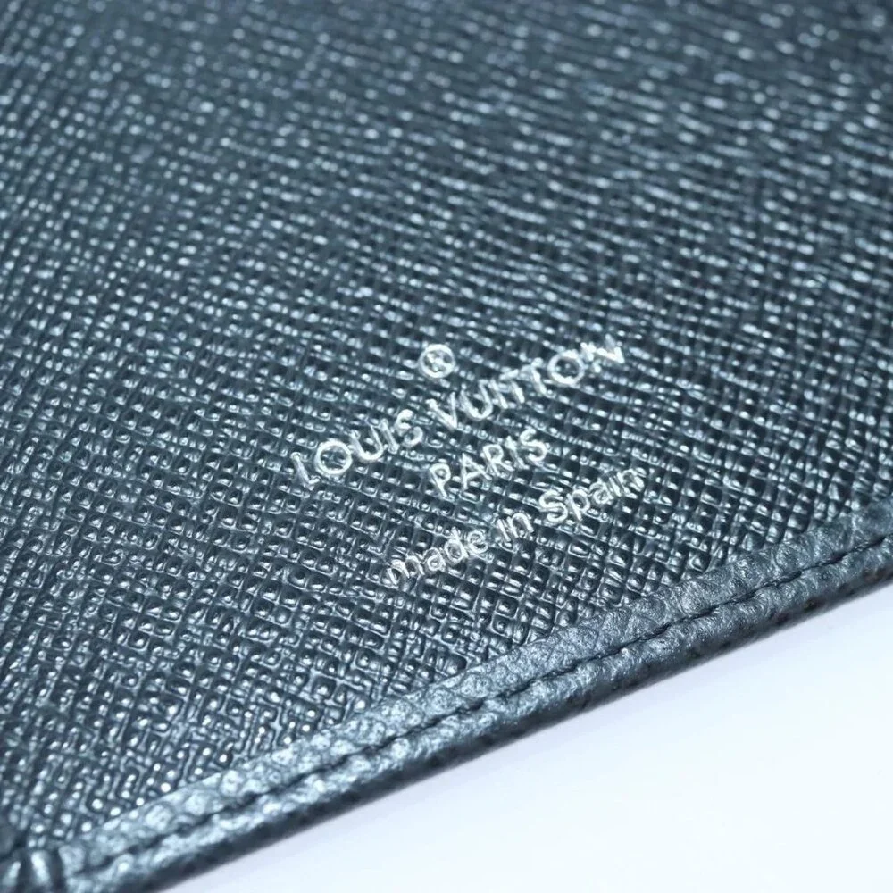 LOUIS VUITTON Taiga Agenda Poche Note Cover Ardoise